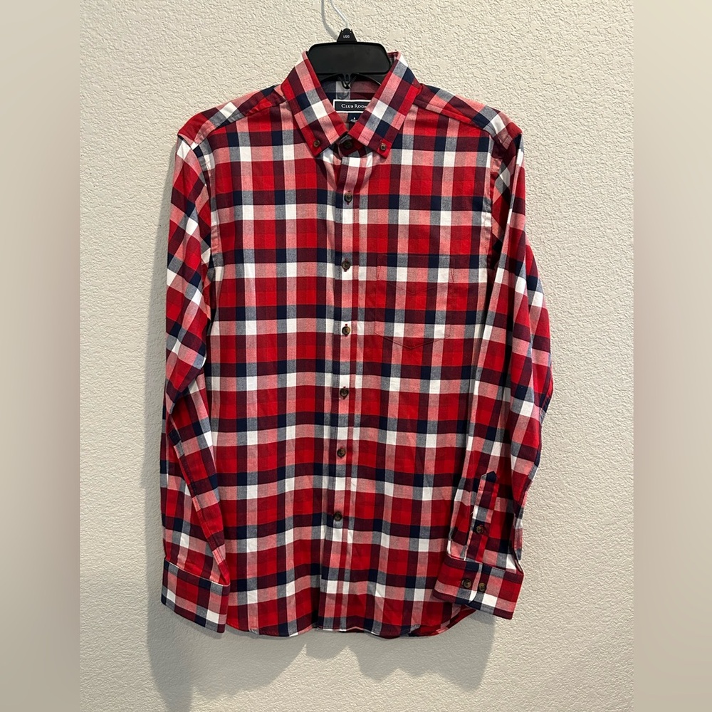 Men's Regular-Fit Plaid Flannel Shirt